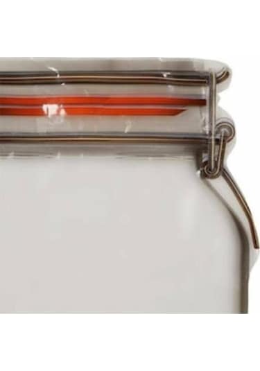 Kavanoz Desenli Fermuarlı Sızdırmaz Şeffaf Plastik Doypack - 50'l