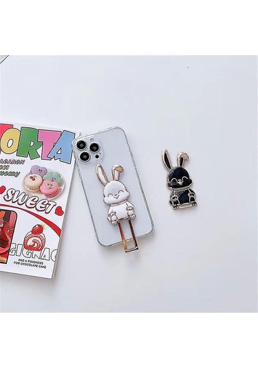 Katlanabilir Tavşan Cep Telefonu Tutucu 3d Masaüstü Tutucu, Çubuk Tipi Cep Telefonu Tutucu, Cep Telefonu Tutucu Çok Renkli