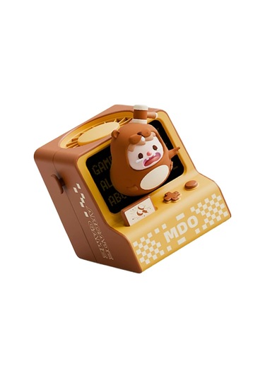 Ambition Mini Fan Cartoon Halter Neck Fan Usb Charging Lazy Fan