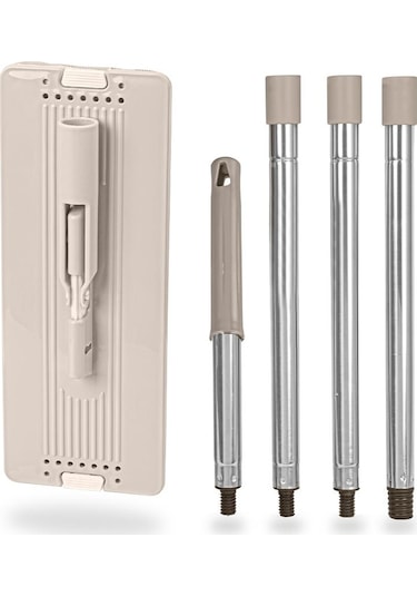 Omnisoft FLR F400 Eko Sihirli Tablet Mop Temizlik Seti Krem