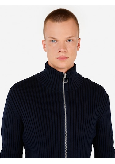 Colins Lacivert Erkek Hırka