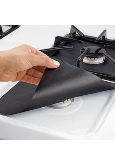 İsgstore Ocak Koruyucu Folyo Yanmaz Yapışmaz 4'lü Set