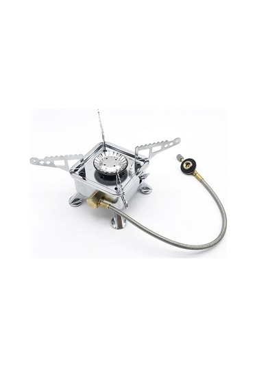 Tongxida Mini Kasa Kamp Ocağı, Bölümlü, Çay Pişirme, Taşınabilir, Gümüş Renk - Dış Kullanım, Isıtma Aleti Çok Renkli