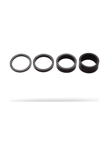 Shimano Spacer Set Ud Karbon 1-1 / 8" 3 / 5 / 10 And 15mm Siyah