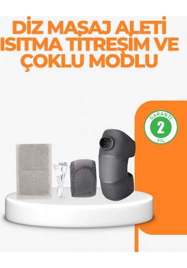 Ntc Isı Kontrollü Diz Masaj Aleti Titreşim Ve Isı Terapisi
