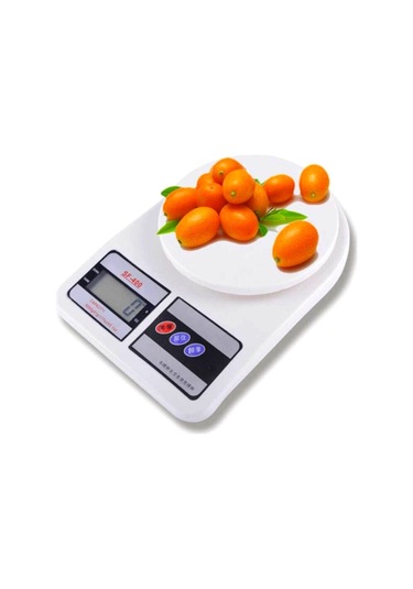 Lcd Ekranlı Dijital Hassas Mutfak Terazisi Tartısı Baskülü Antrasit - Mavi - Siyah