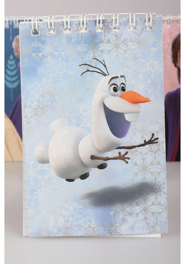 Dekomus İle Lisanslı Frozen Elsa A7 Not Defteri