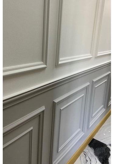 Boyanabilir Duvar Çıtası 7 Cm Poliüretan Çıta Boyanabilir Çıta Süpürgelik Bordür