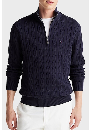 Tommy Hilfiger Erkek Kazak Mw0mw36532 Dw5 Lacivert Lacivert