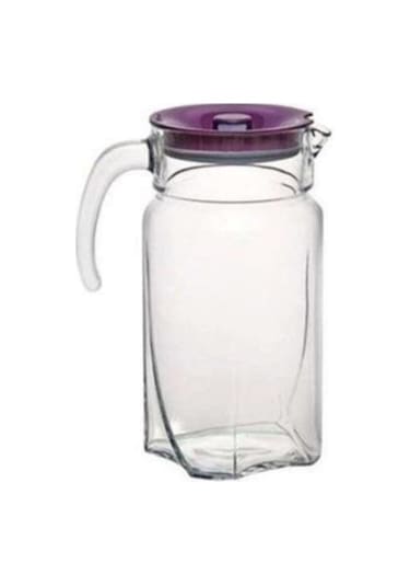 Paşabahçe 43544 Luna Mor Kapaklı Cam Sürahi 1700 CC