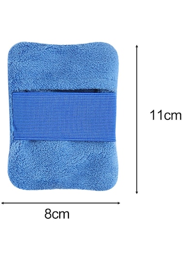 Suntek Plaj Kum Temizleme Çantası Açık Hava Mavi-11cmx8cm