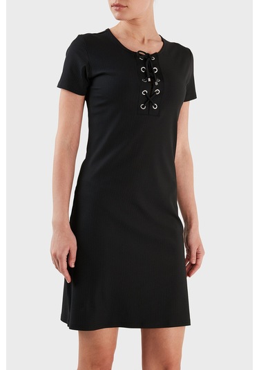 Emporio Armani Bayan Elbise 262673 3r308 00020 Siyah