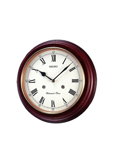 Seiko Clock Qxh202b Duvar Saati Kahverengi