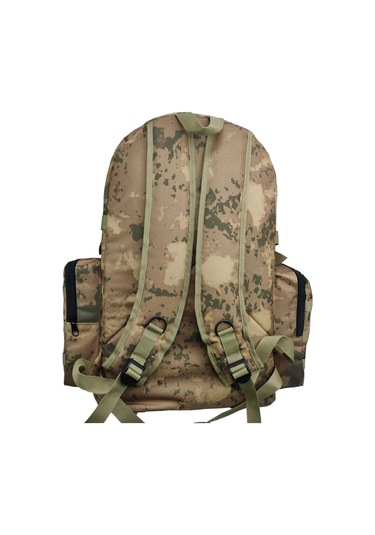 65 Lt Konfor Serisi Ortopedik Askeri Taktik Dağcı Kamp Trekking Seyahat Sırt Çantası Jandarma Kamuflaj