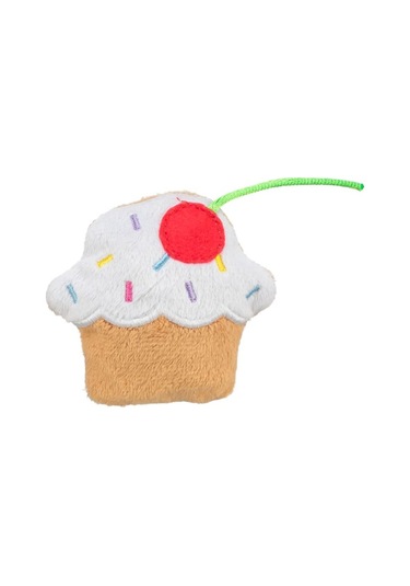 Trixie Kedi Oyuncağı, Dondurma Ve Kek Şeklinde, Peluş, Kediotlu 7cm