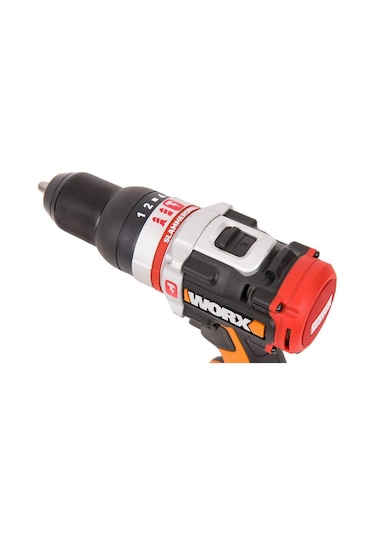 Worx WX354 20Volt 2.0Ah Li-ion Çift Akülü Kömürsüz Profesyonel Darbeli Matkap Vidalama
