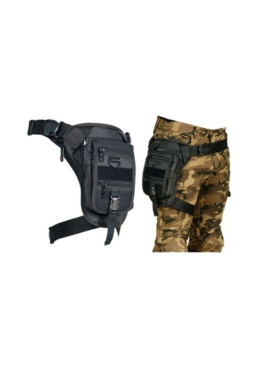 Motosiklet Bel Bacak Çantası Impertex Kumaş Kemerli Ve Cırtlı Çok Fonk Çepli Motor Çanta Renkli