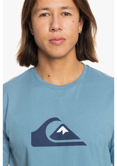 Quiksilver Complogo Tees Mavi Erkek Kısa Kol T-shirt 000000000101933115 Mavi