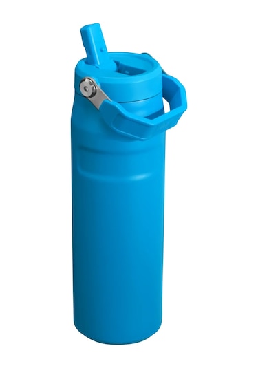 Stanley The Iceflow Flip Straw Pipetli Termos 0,70 Lt Mavi Açık Mavi