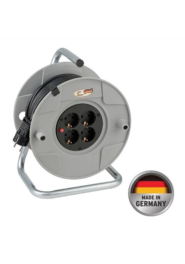 Garant Serisi Ip20 Lisanslı 16 A Sigorta Şalterli 40m Makaralı Kablo H05vv-f 3g1,5 40 Metre