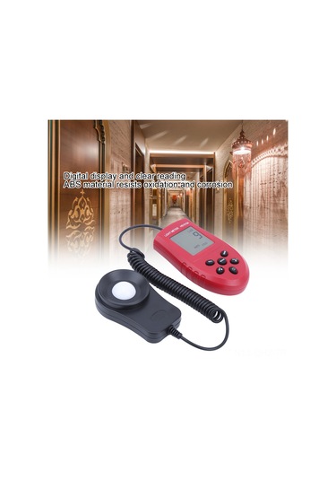 Aubyhe Hs1010a Dijital Işık Ölçer, Yüksek Hassasiyetli Otomatik Aralık, Fc/lx Ölçümü, Abs Malzeme, Taşınabilir Fotonometre