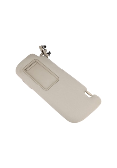 Araba İçi Güneşlik Aynalı Güneşlik Sol Sürücü Tarafı Bej