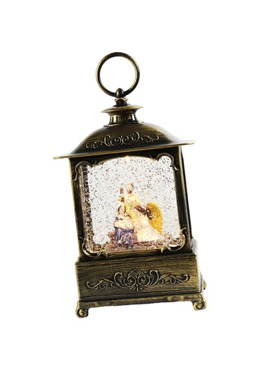 Suntek Parti Masaüstü Dekor Için Noel Müzik Kutusu Fener