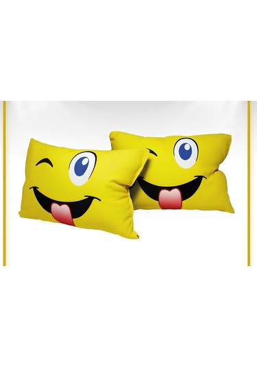 Point Araba Ortopedik Boyun Yastığı Oto Boyun Yastığı Emoji