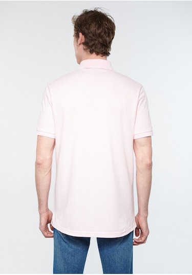 Mavi - Pembe Polo Tişört 063247-71007 Pembe