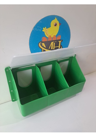 Mh 3 Gözlü Asma Yemlik 14 x 27.5 x 9 CM