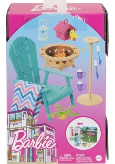 Barbie Ev Dekorasyonu Bahçe HJV32 HJV33