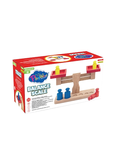 Playwood Kutulu Ahşap Terazi