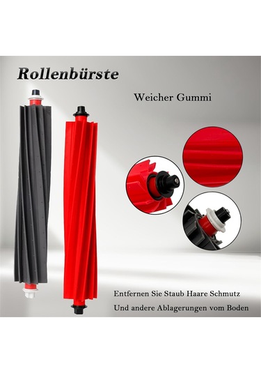 Savoringdetails Roborock Qrevo Master Robot Süpürge Ana Yan Fırçaları İçin