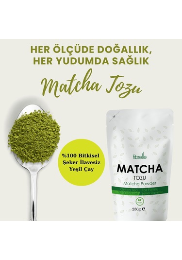 Fibrelle Matcha Saf 250 G