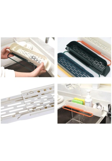 Suntek Evye Depolama Rafı Rag Için Sebzeleri Yıkamak Beyaz-2 Beyaz-2