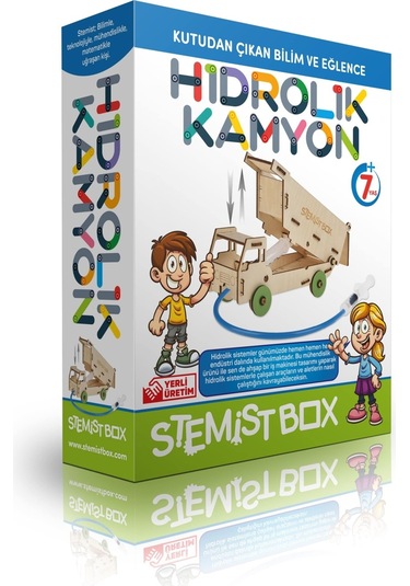 Stemist Box Hidrolik Kamyon - Stem Eğitim Kiti