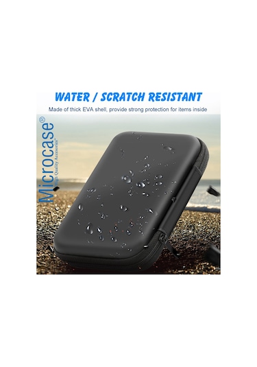 Microcase Harddisk Usb Bellek Vb Taşıma Çantası 2.5 İnch Siyah