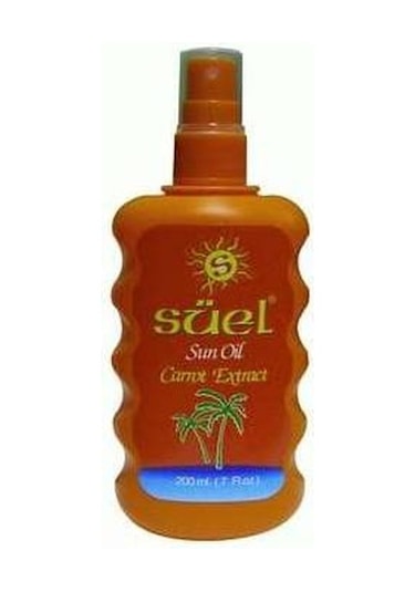 Süel Sun Havuç Ekstreli Bronzlaştırıcı Güneş Yağı 100 ML