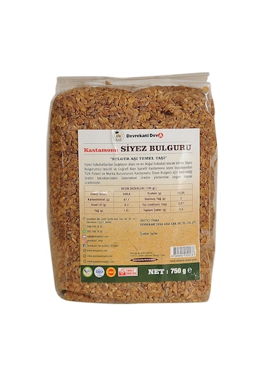 Devrekani Deva Kastamonu Siyez Bulguru 750 G