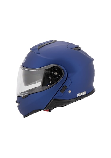 Shoei Neotec Iı Mat Mavi Çene Açılır Güneş Vizörlü Kask