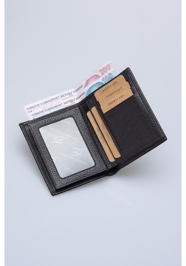 DERİNSS DRC7023 Hakiki Deri Erkek Kahverengi Cüzdan