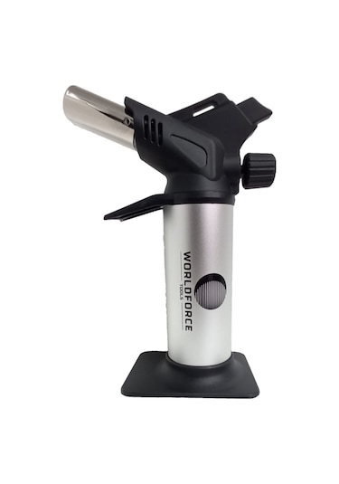 Worldforce Profesyonel Pürmüz Kamp Çakmağı Yüksek Isı Üretir N11.3466 Gri