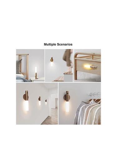 Youtek Akıllı Sensörlü Evcil Gece Lambası, Manyetik Tutma Tabanlı, 4m Algılama Mesafesi, 2700-3000k Sıcak Işık, Koridor Ve Ev Ortamı İçin Çok Renkli