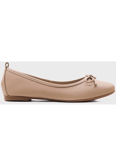 Luvishoes 01 Biskuvi Cilt Kadın Babet Koyu Bej