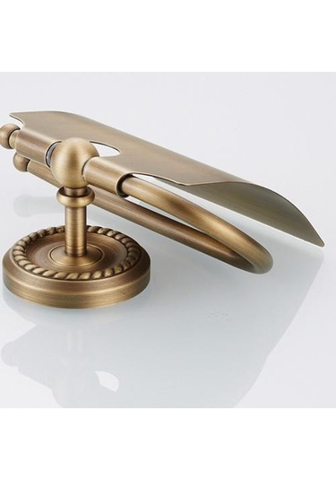 Duvara Monte Doku Tutucu Pirinç Doku Rulo Dağıtıcı Tuvalet Kağıdı Tutucu / Bathle Banyo Mutfak Su Geçirmez Kağıt Tutucular 22 x 13.6 x 11.2 CM