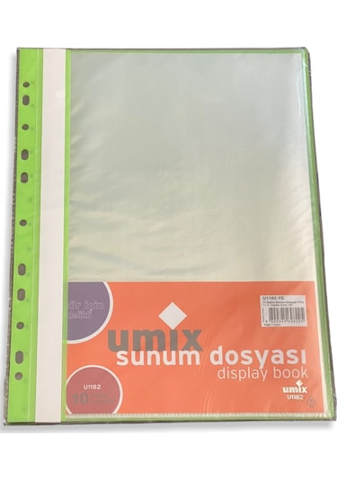 Umıx Delıklı Sunum Dosyası Databook 10Lu