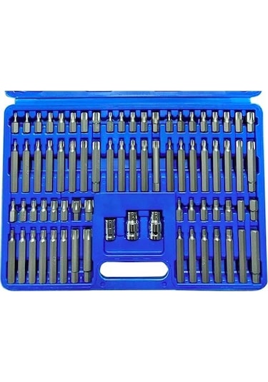 Nt Tools 75 Parça Bits Uç Takımı- Delikli- Allen- M Tipi-Ribe Bits Set Takımı