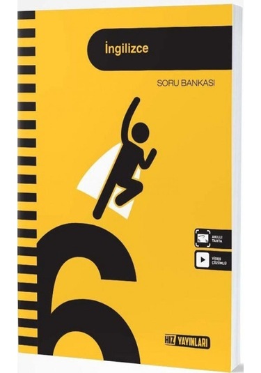 Hız Yayınları 6. Sınıf Ingilizce Soru Bankası Yni