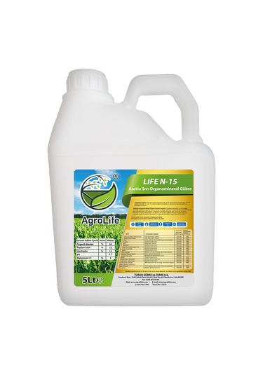 Argesol Tarım (Lıfe  15) Azotlu ıvı Organomineral Gübre 5 L