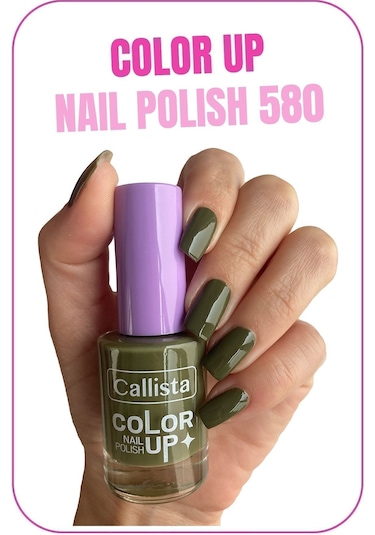 Callista Color Up Nail Polish Oje 580 Whole Gang - Yeşil
